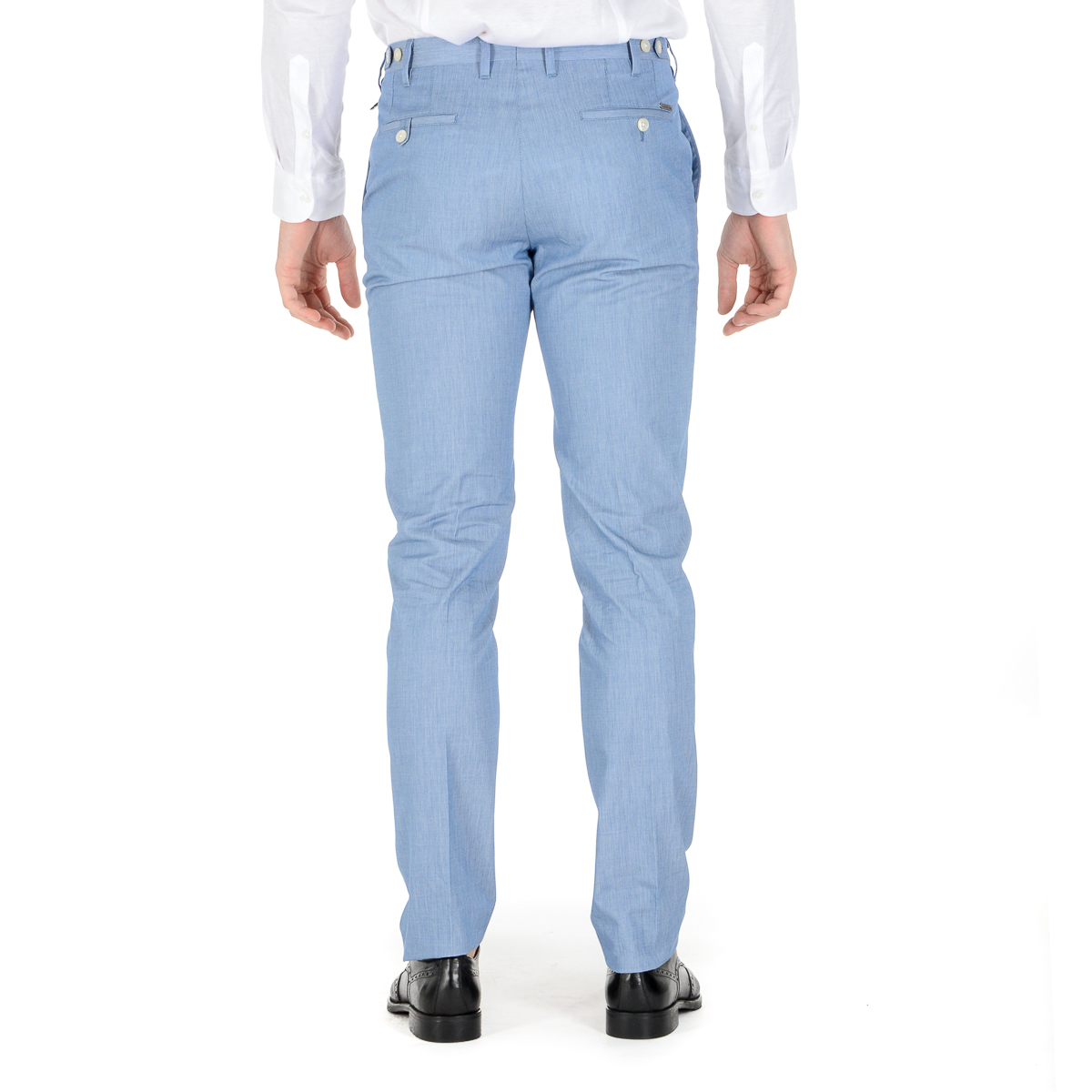 Corneliani Pantaloni Uomo Azzurro