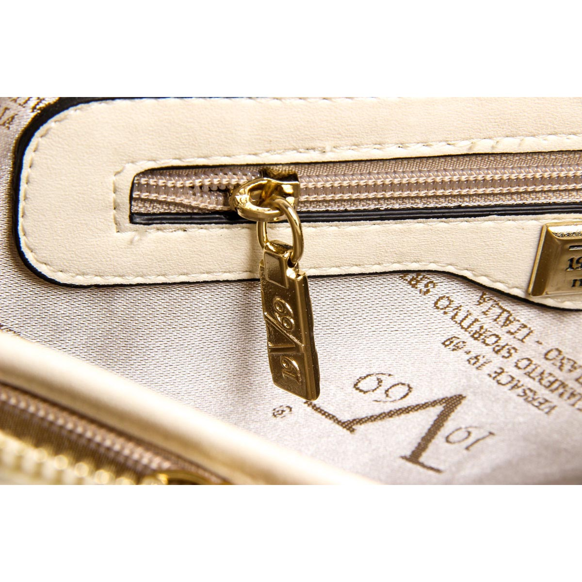 V 1969 Italia Borsa da donna V1969007 BEIGE