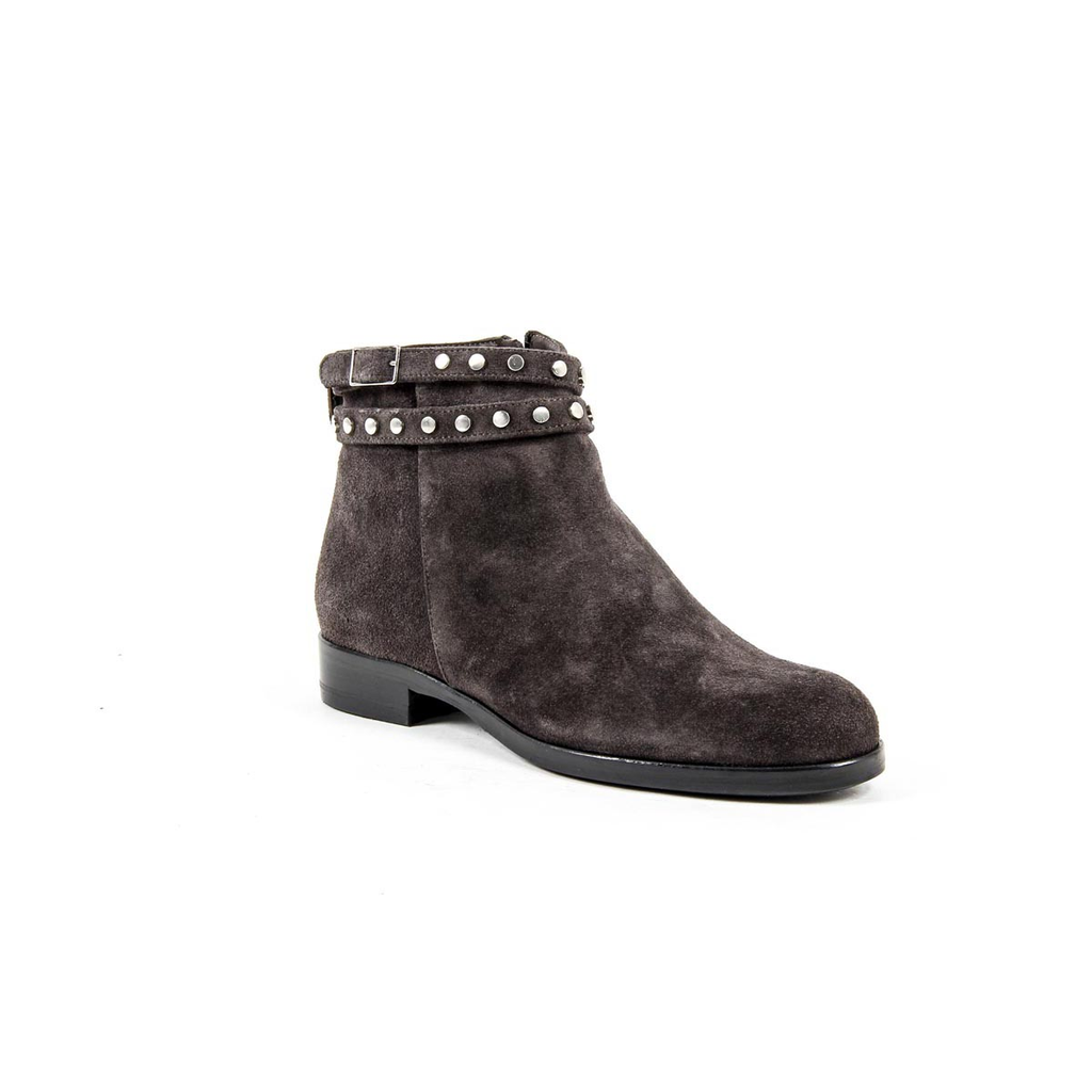 Stivaletto Donna V 1969 Italia DORIS CAMOSCIO FANGO SCURO