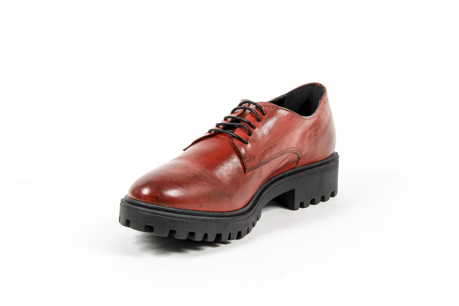 Scarpa stringata da donna V 1969 Italia C01 VITELLO ROSSO