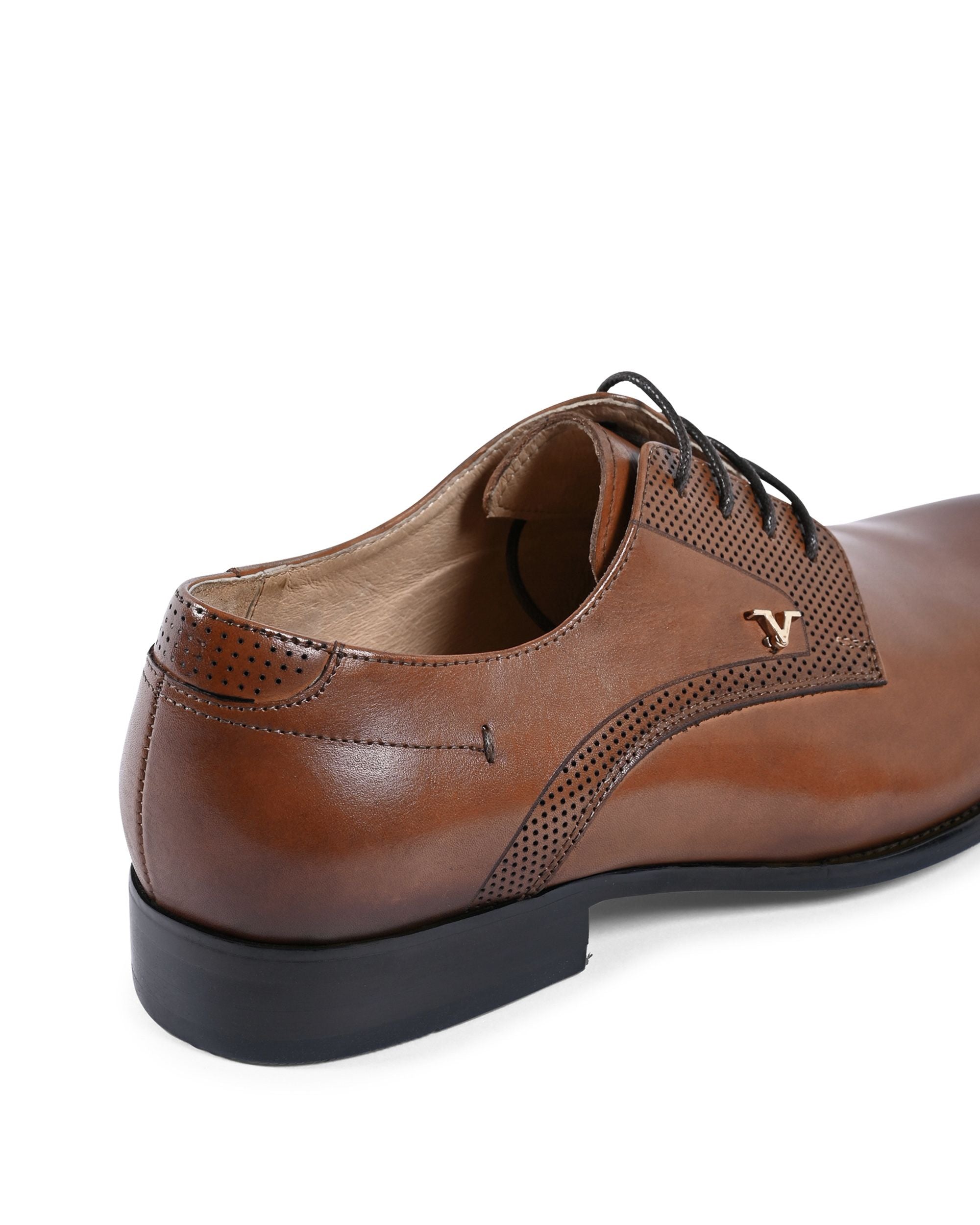 19V69 Italia Scarpe classiche da uomo Marrone YO X9005-1 TABACCO