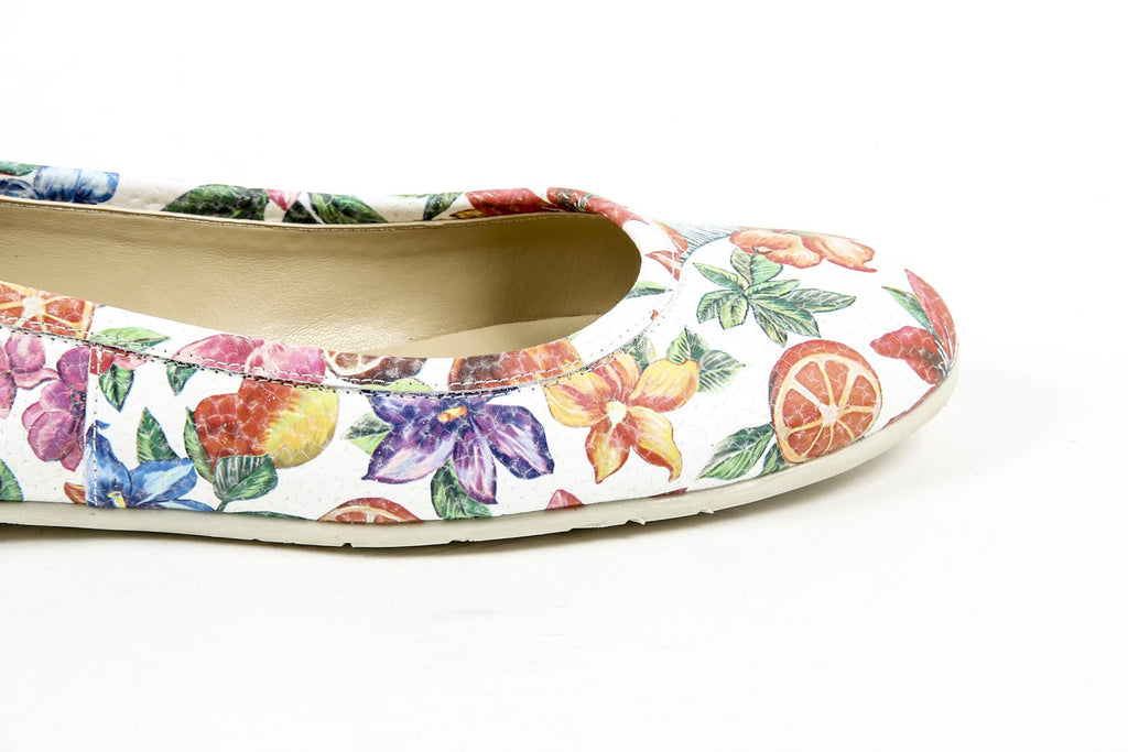 V 1969 Italia Womens Ballerina E08 FIORI NEVE
