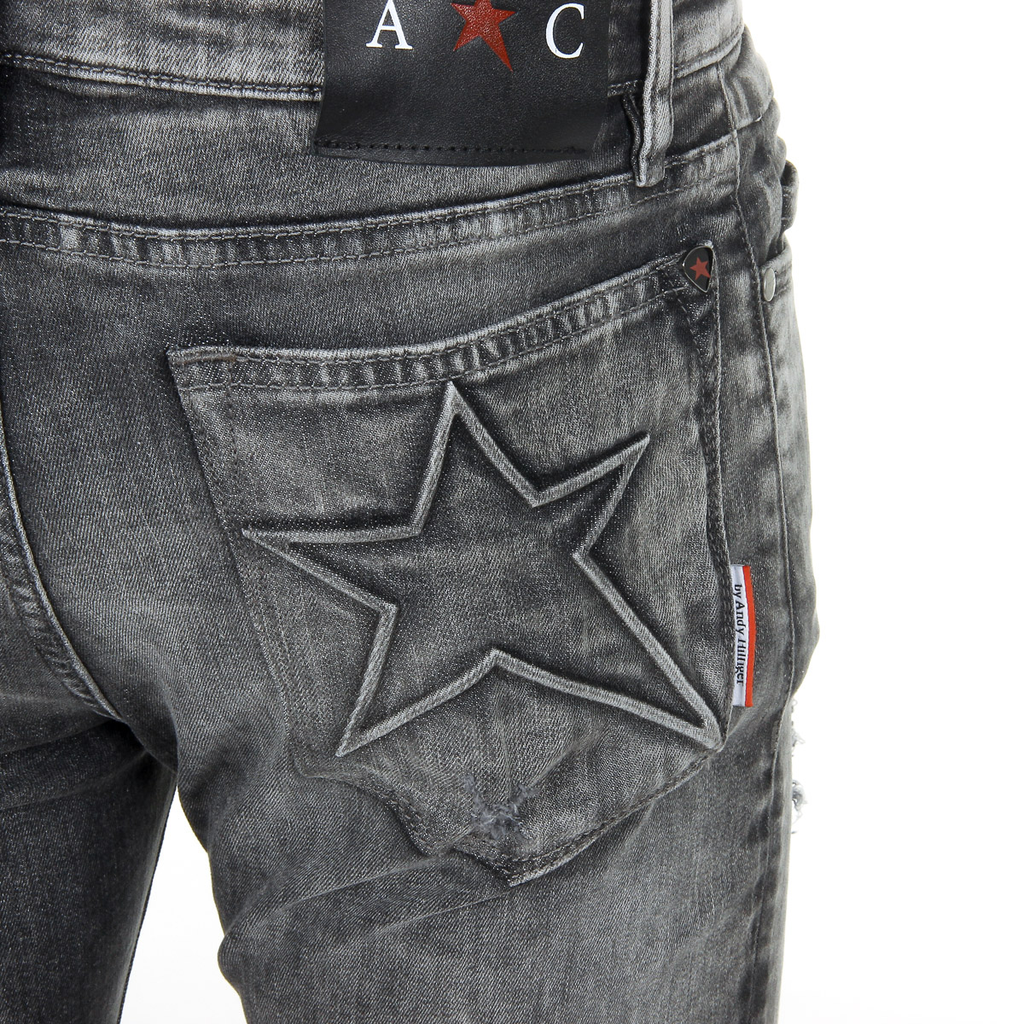 Jeans da uomo Andrew Charles grigio scuro THOMAS