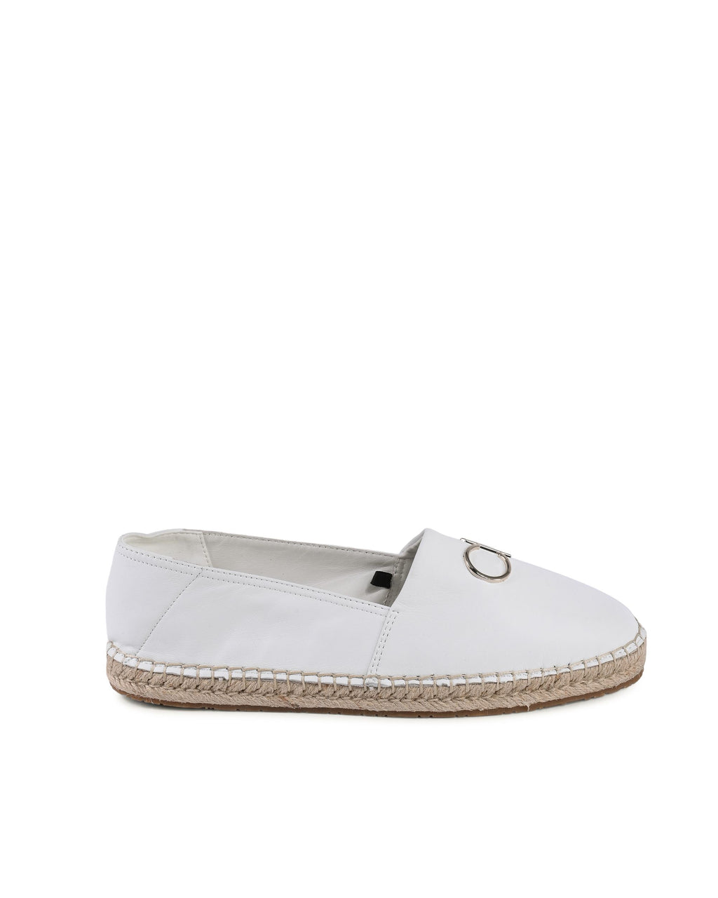 Espadrillas da donna Calvin Klein bianche HW0HW00740YAF