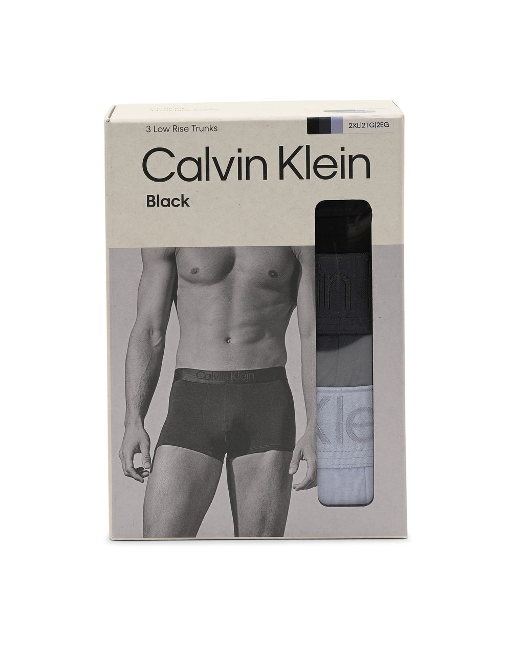 Calvin Klein Mens Low Rise Trunk 000NB3651A33V