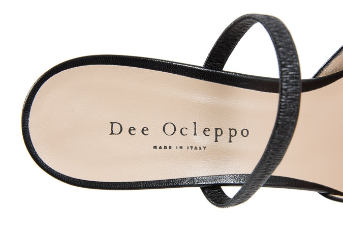 Slingback a punta con cinturino musicale da ballo