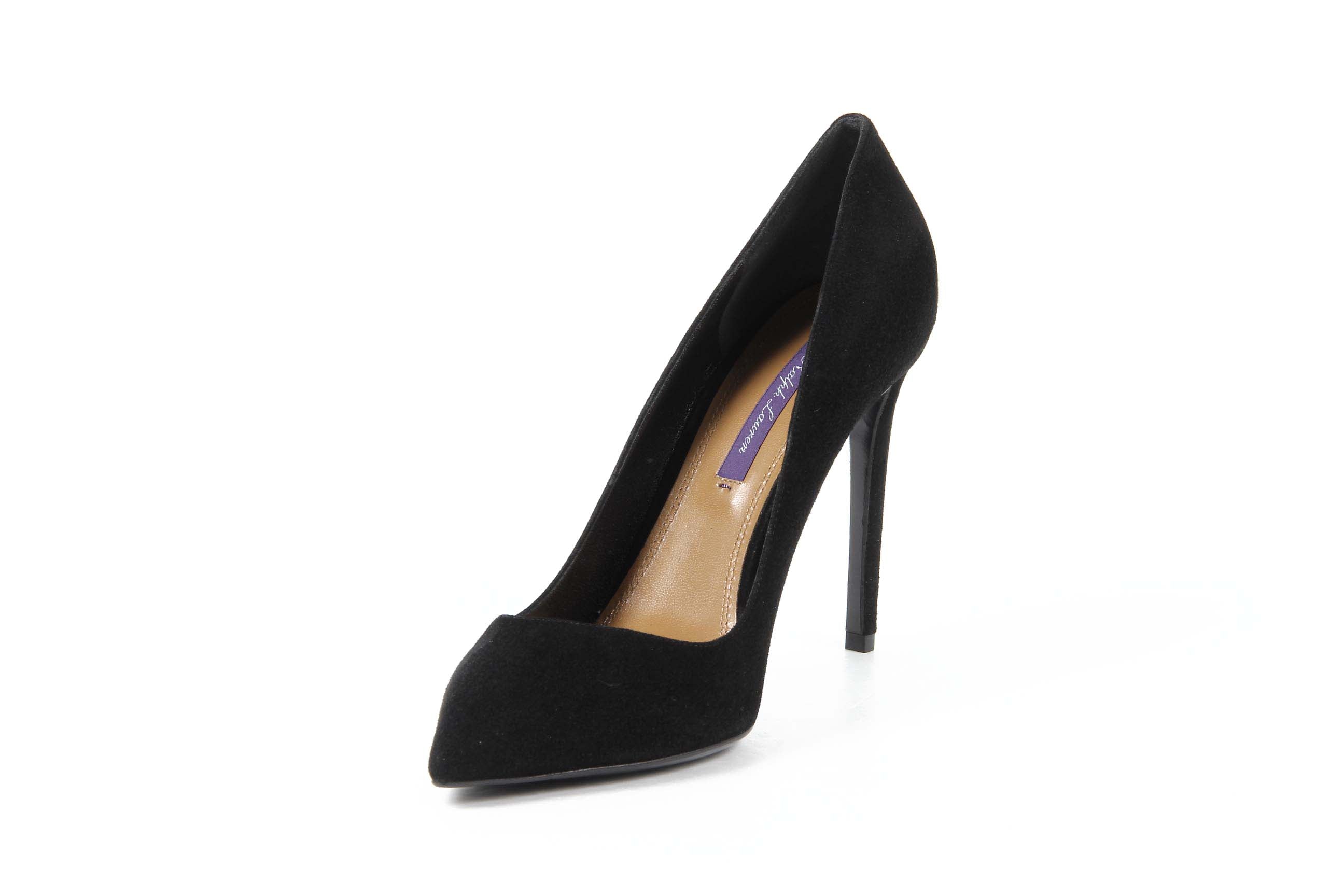 Decollete Donna Ralph Lauren CELIA KIDSUEDE BLAC?