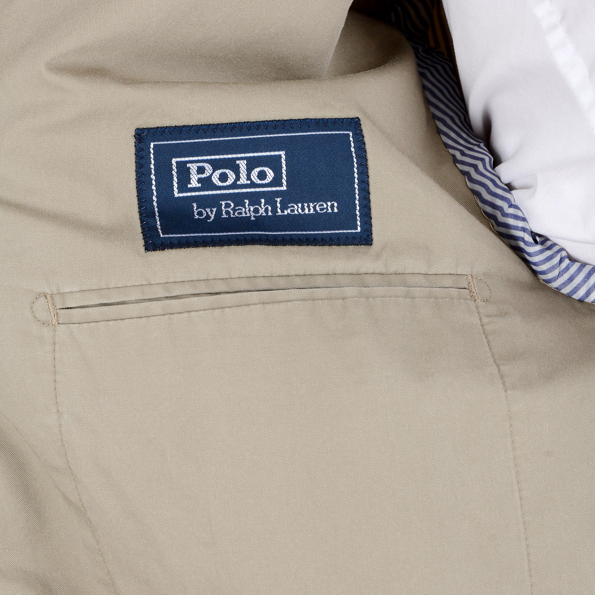 Polo by Ralph Lauren Giacca da uomo a maniche lunghe beige
