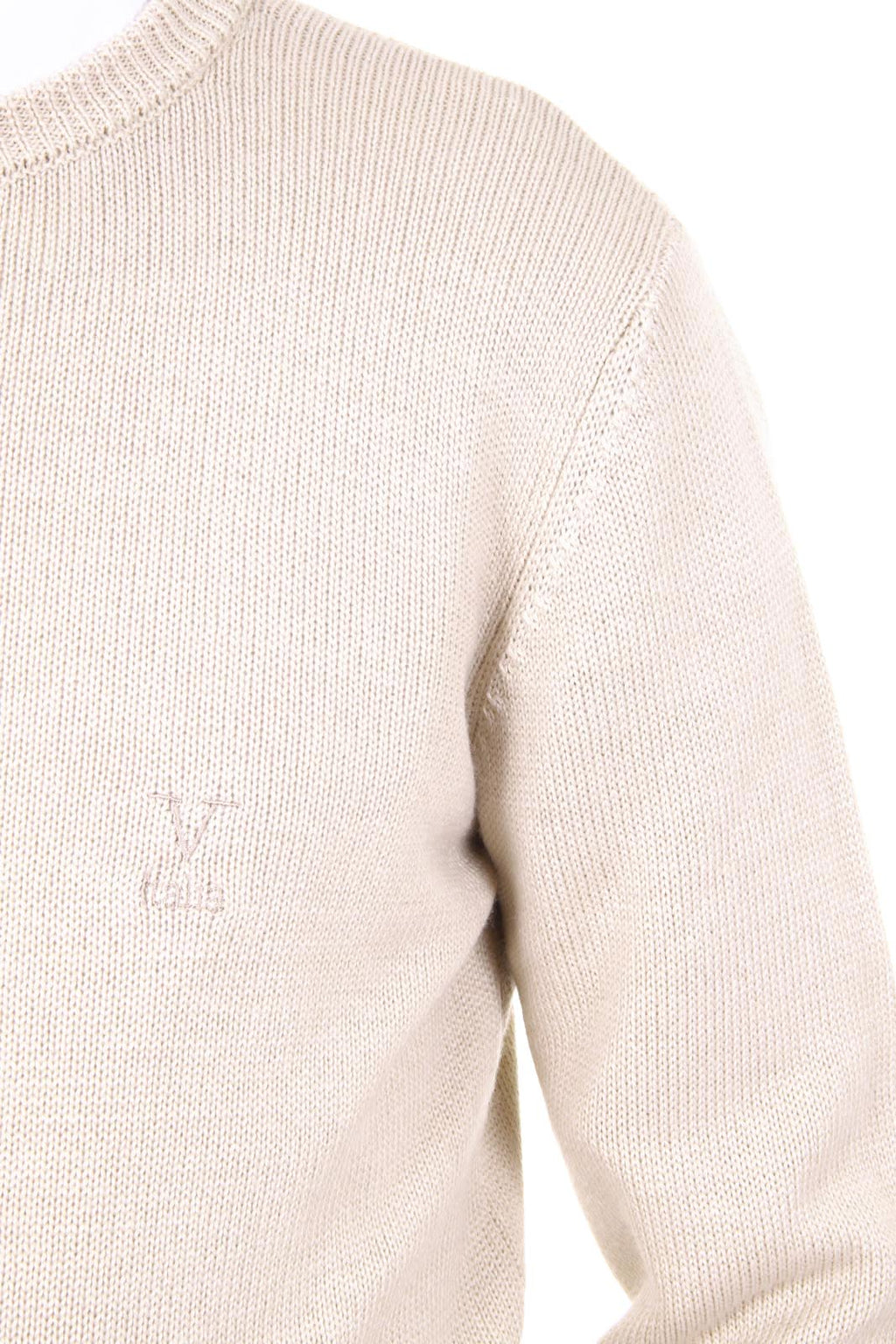 Maglione uomo girocollo V 1969 Italia 9802 GIROCOLLO SABBIA
