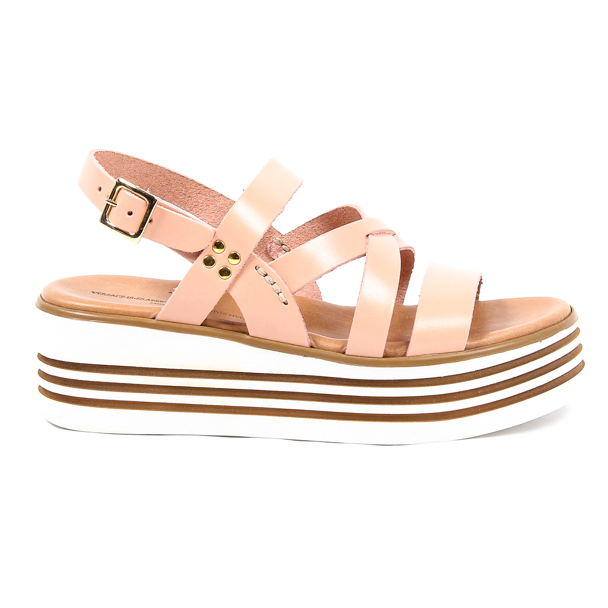 Sandalo flatform da donna V 1969 Italia