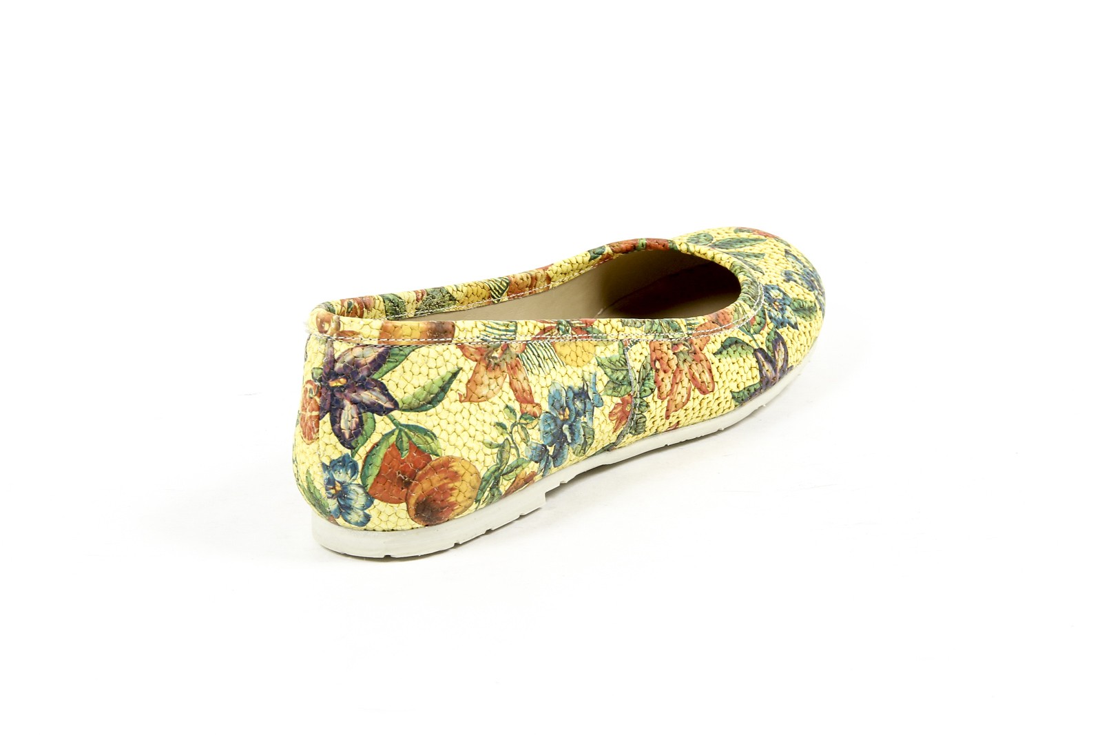 V 1969 Italia Ballerina da donna E08 FIORI GIALLO