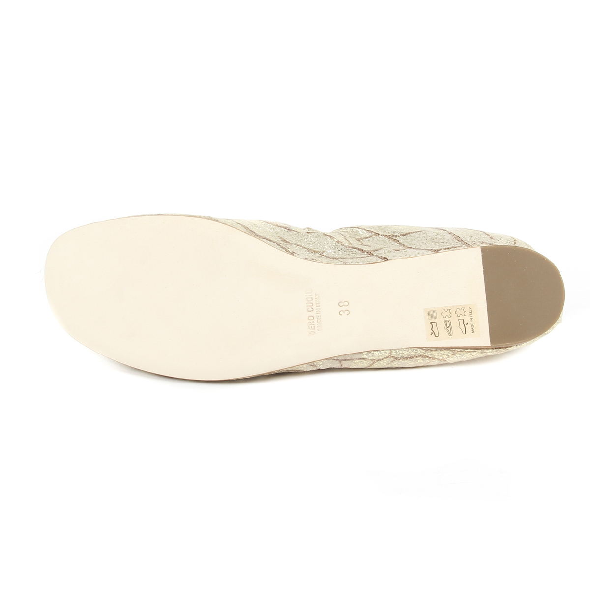 V 1969 Italia Ballerina da donna GEMI01 METALLIZZATO 2