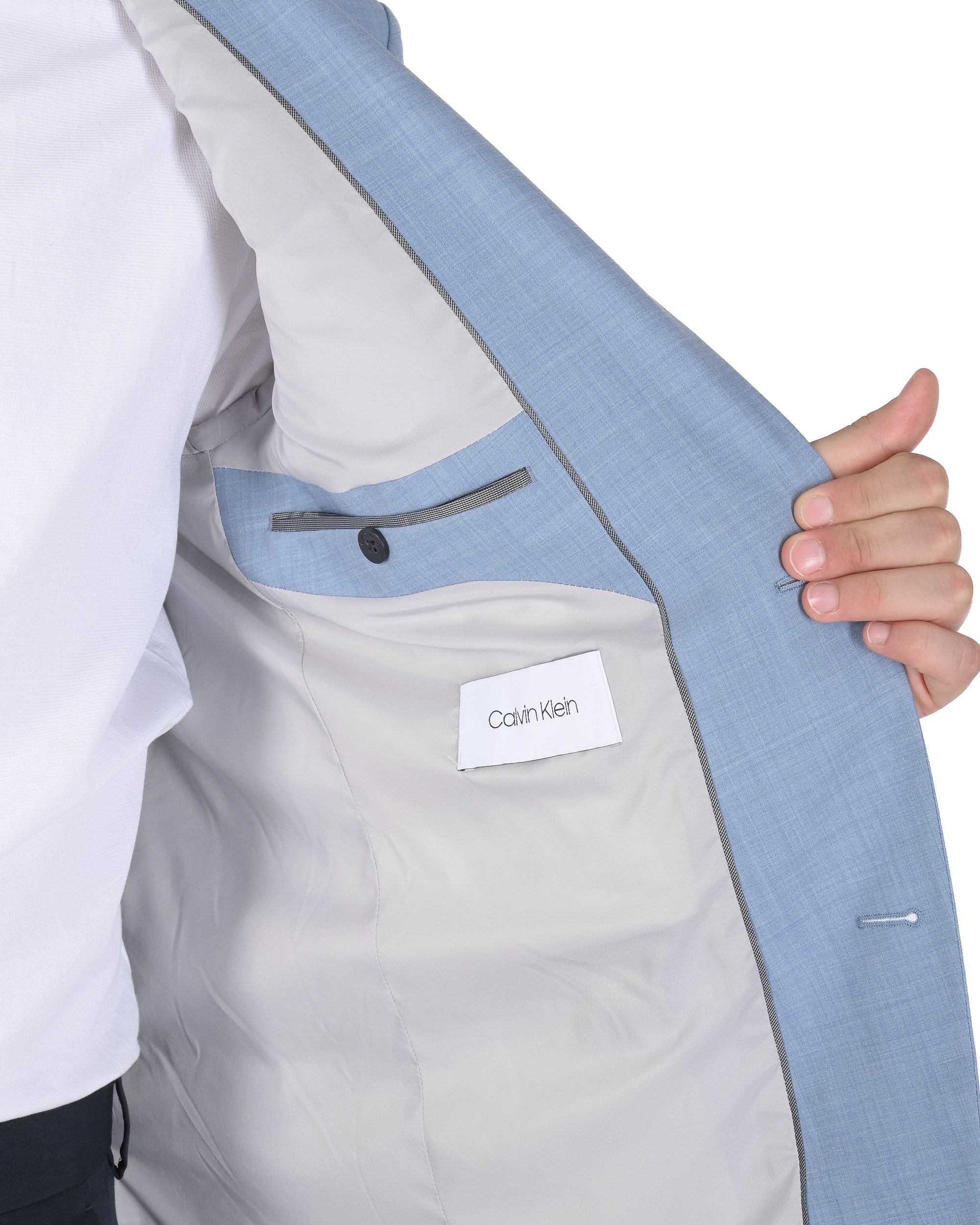 Calvin Klein Blazer da uomo blu K10K103961483
