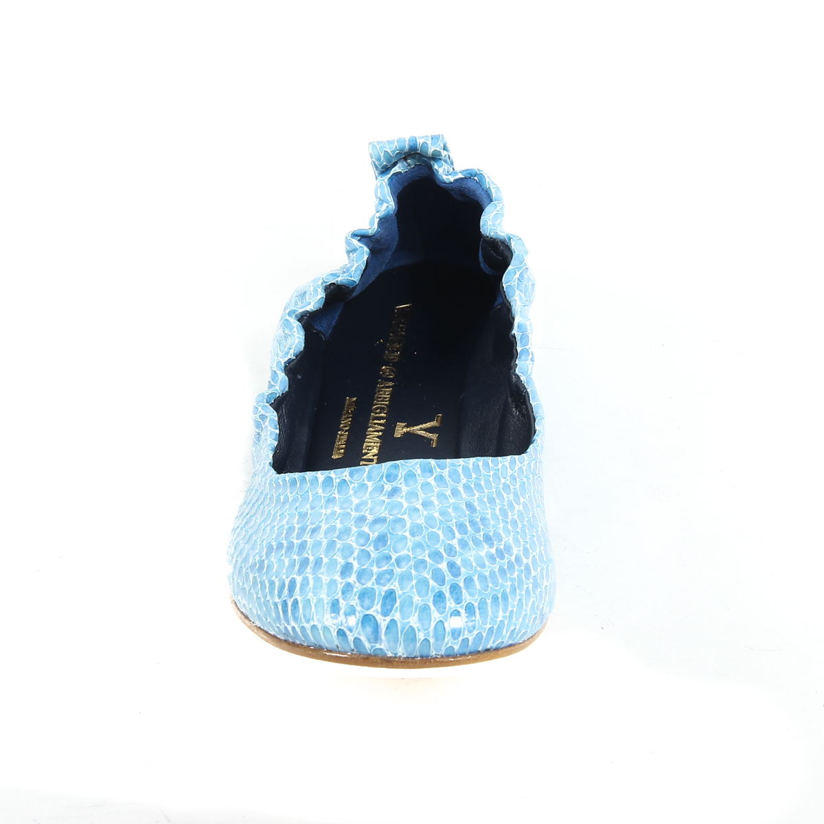 V 1969 Italia Ballerina da donna GEMI01 LUCERTOLA AZZURRO