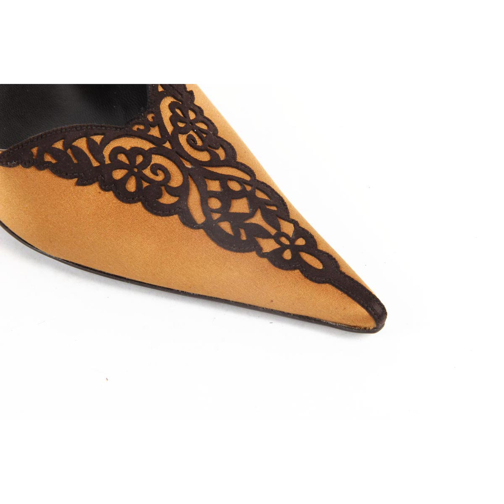 Sandalo con cinturino posteriore da donna Alexandra Neel ICONE ORANGE CHOC