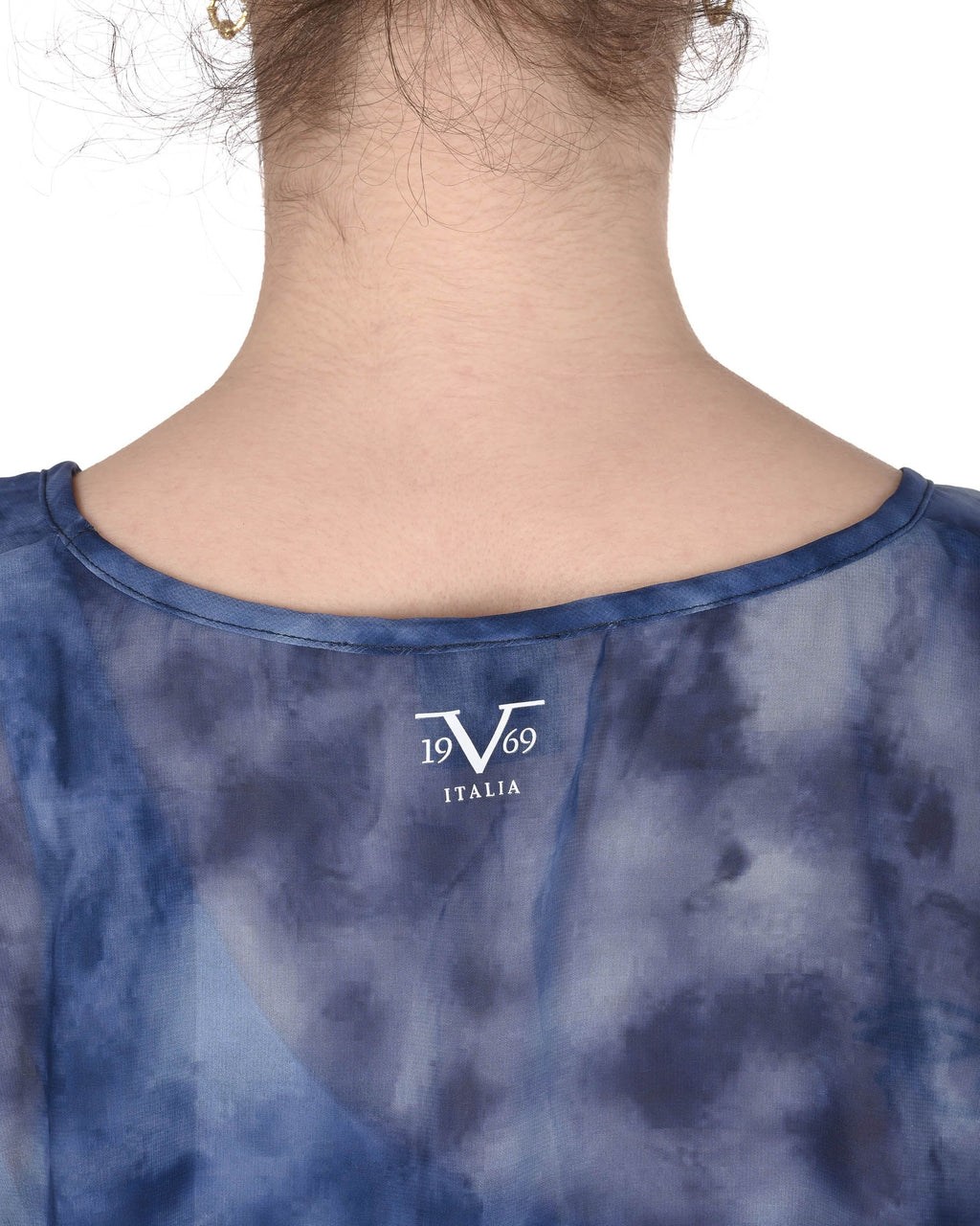 19V69 Italia Abito da bagno in chiffon da donna VSC1WCU07 NAVY