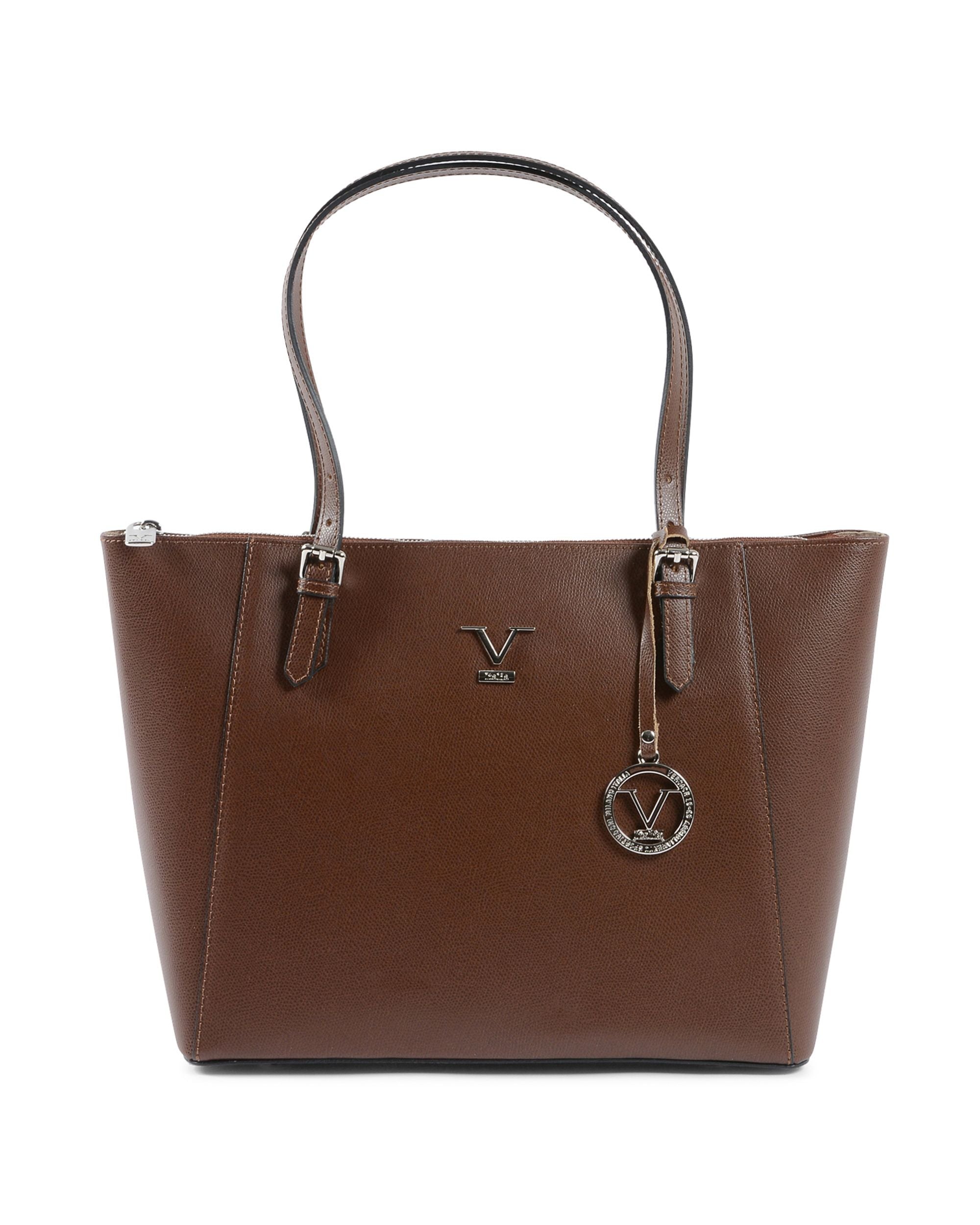 Borsa Donna V Italia Marrone Scuro V09 PALMELLATO CIOCCOLATO