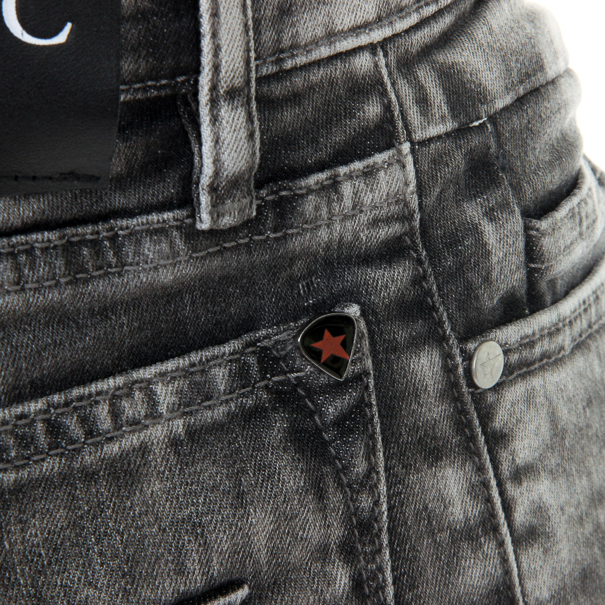 Jeans da uomo Andrew Charles grigio scuro THOMAS