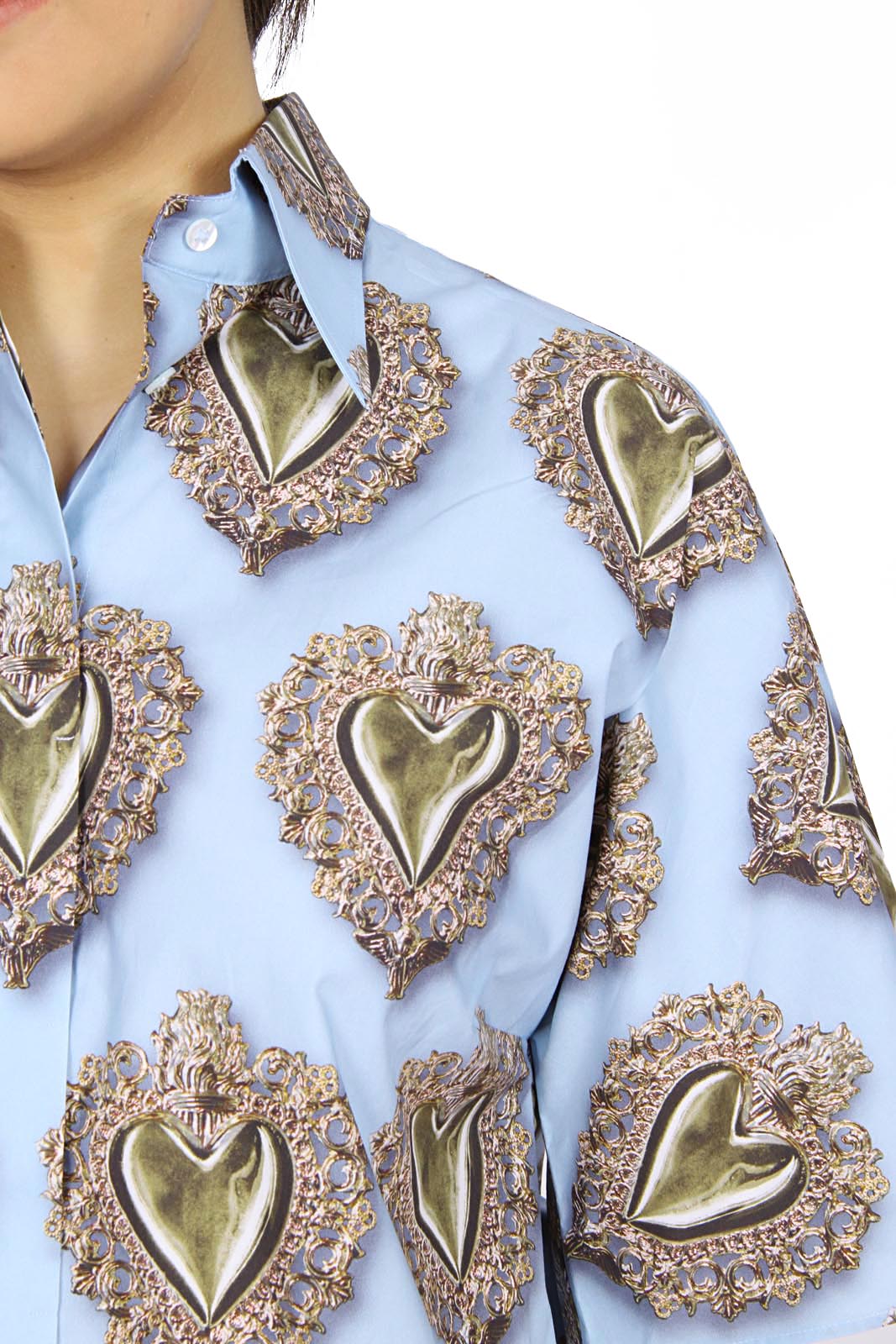 Dolce & Gabbana camicia da donna manica corta F5F27T FS5ST X0800