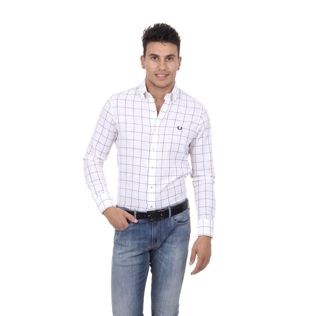 Camicia da uomo Fred Perry 30212885 0032