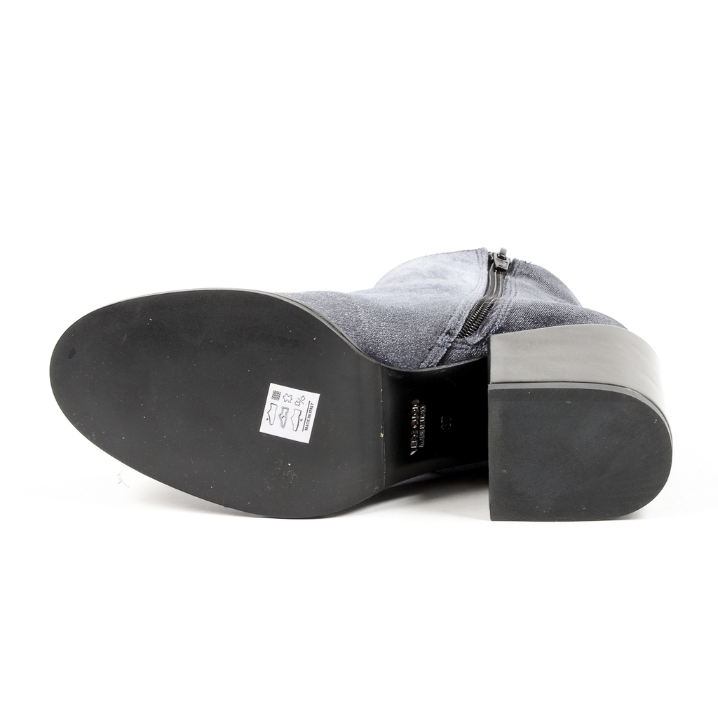 Stivaletti con tacco da donna Andrew Charles, grigi CHARLIZE