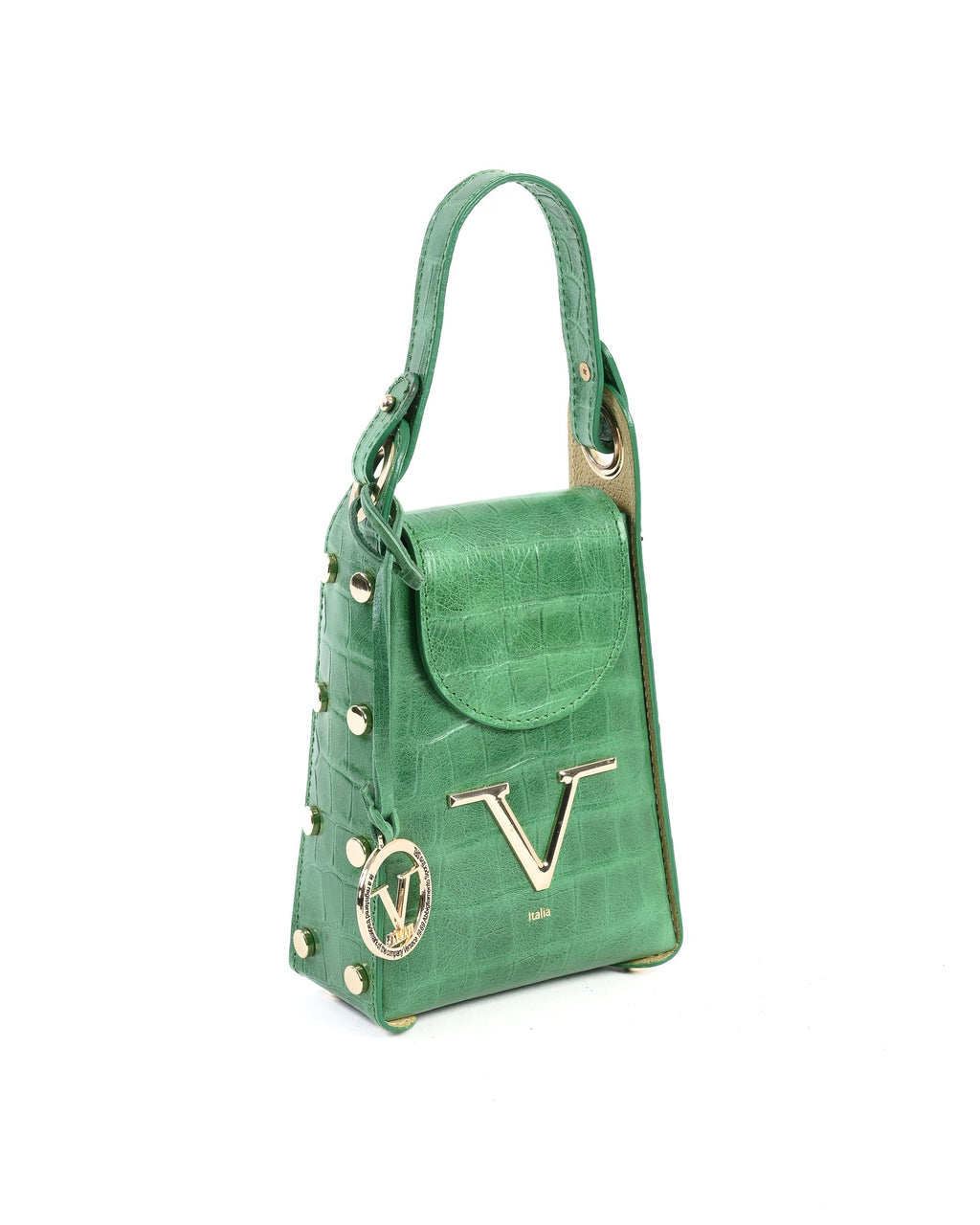 V Italia Borsa Mini Donna Verde V16-LUX-GRN