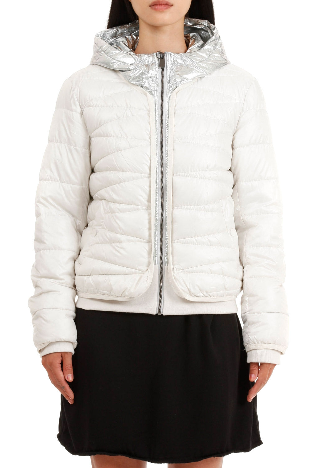 19V69 Italia Giacca da donna bianca SASHA WHITE