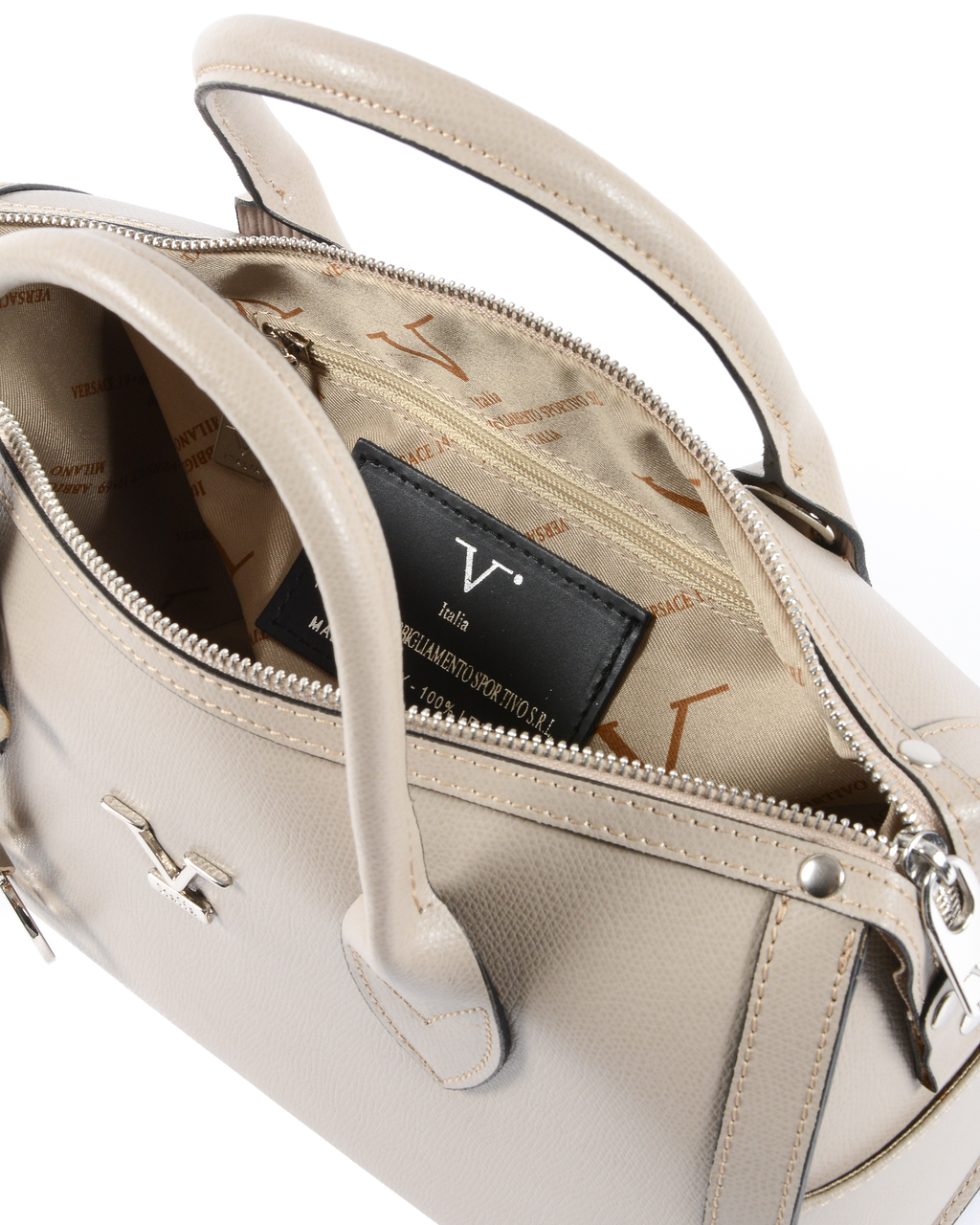 V 1969 Italia Borsa da donna color talpa CARLOTTA