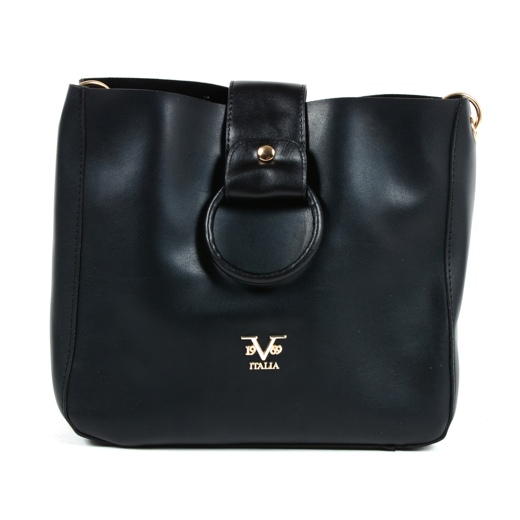 V 1969 Italia Borsa da donna nera TRIPOLI