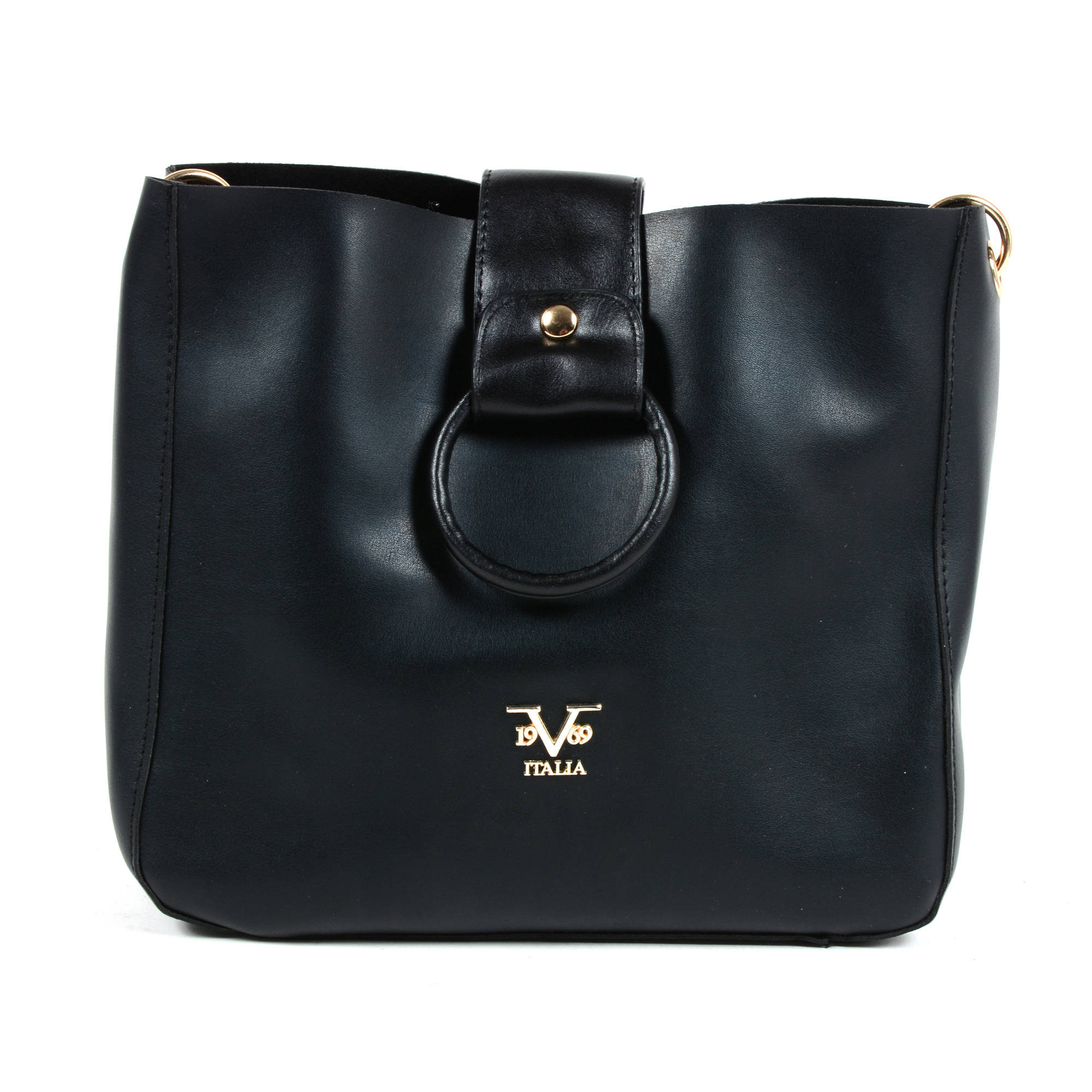 V 1969 Italia Borsa da donna nera TRIPOLI
