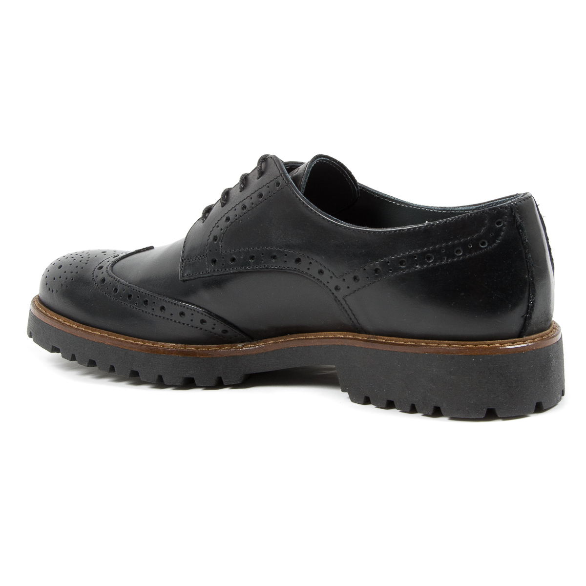 Andrew Charles Scarpa Brogue da Uomo Nera EDWIN