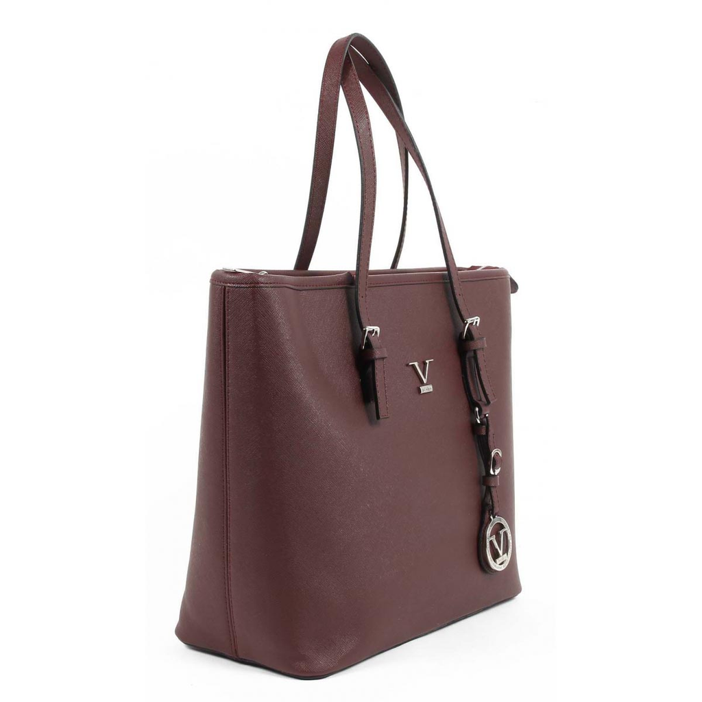 V 1969 Italia Borsa da donna VE010 CLARET RED