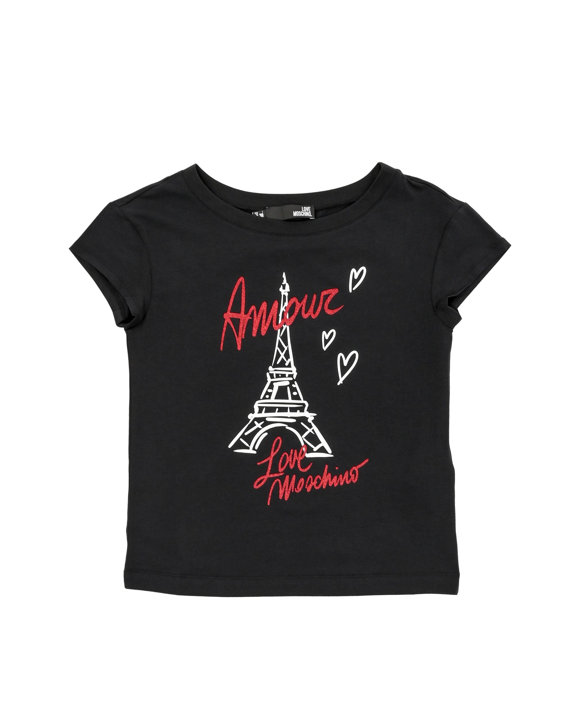 T-shirt da donna Love Moschino W 4 F30 2M E 2264 C74 NERO