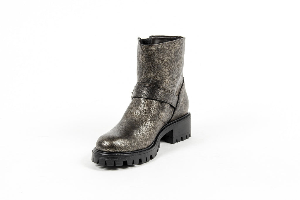 V 1969 Italia Stivaletto da donna B1441 ORO NATURALE