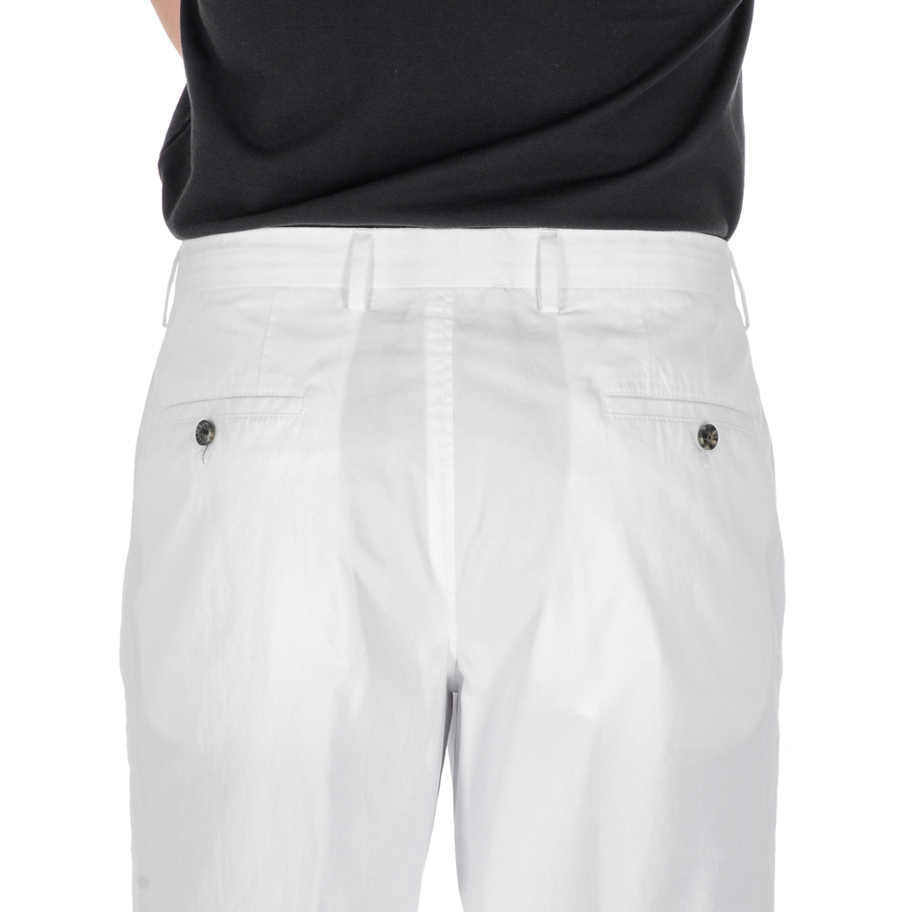 Pantaloni da uomo Hugo Boss bianchi SHAP