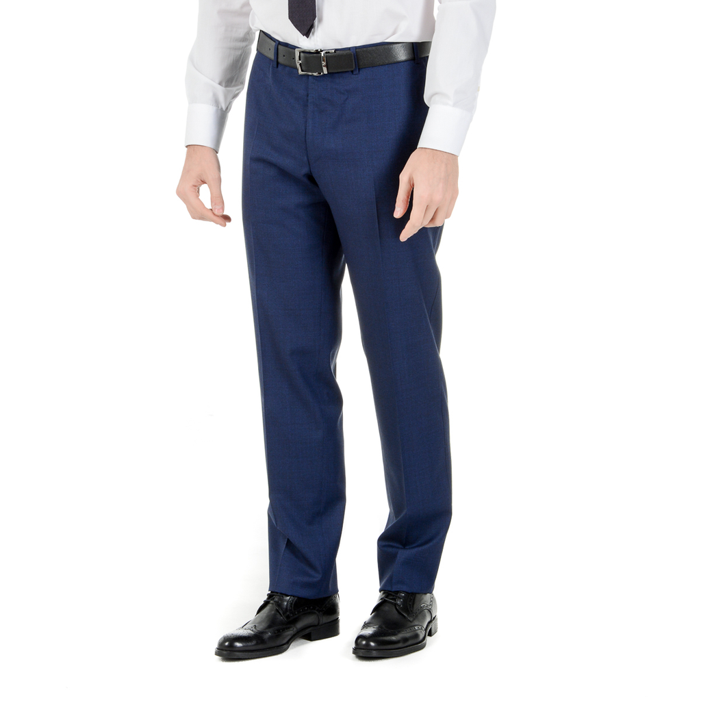 Abito da uomo Canali maniche lunghe blu Super 150's