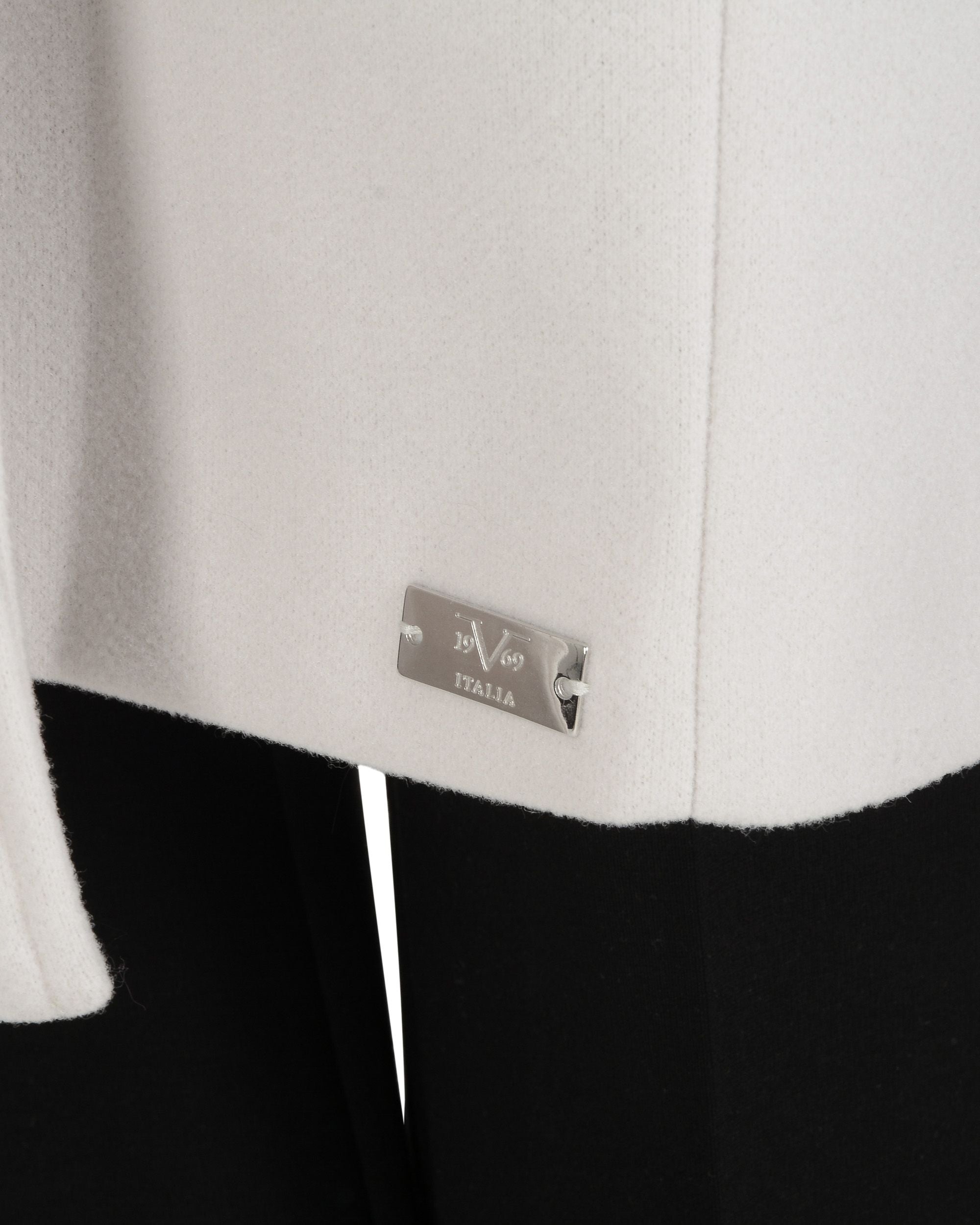 19V69 Italia Cappotto Donna Bianco AMBRA BIANCO