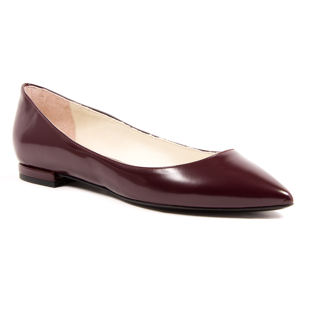 V 1969 Italia Womens Ballerina Bordeaux JAZZY