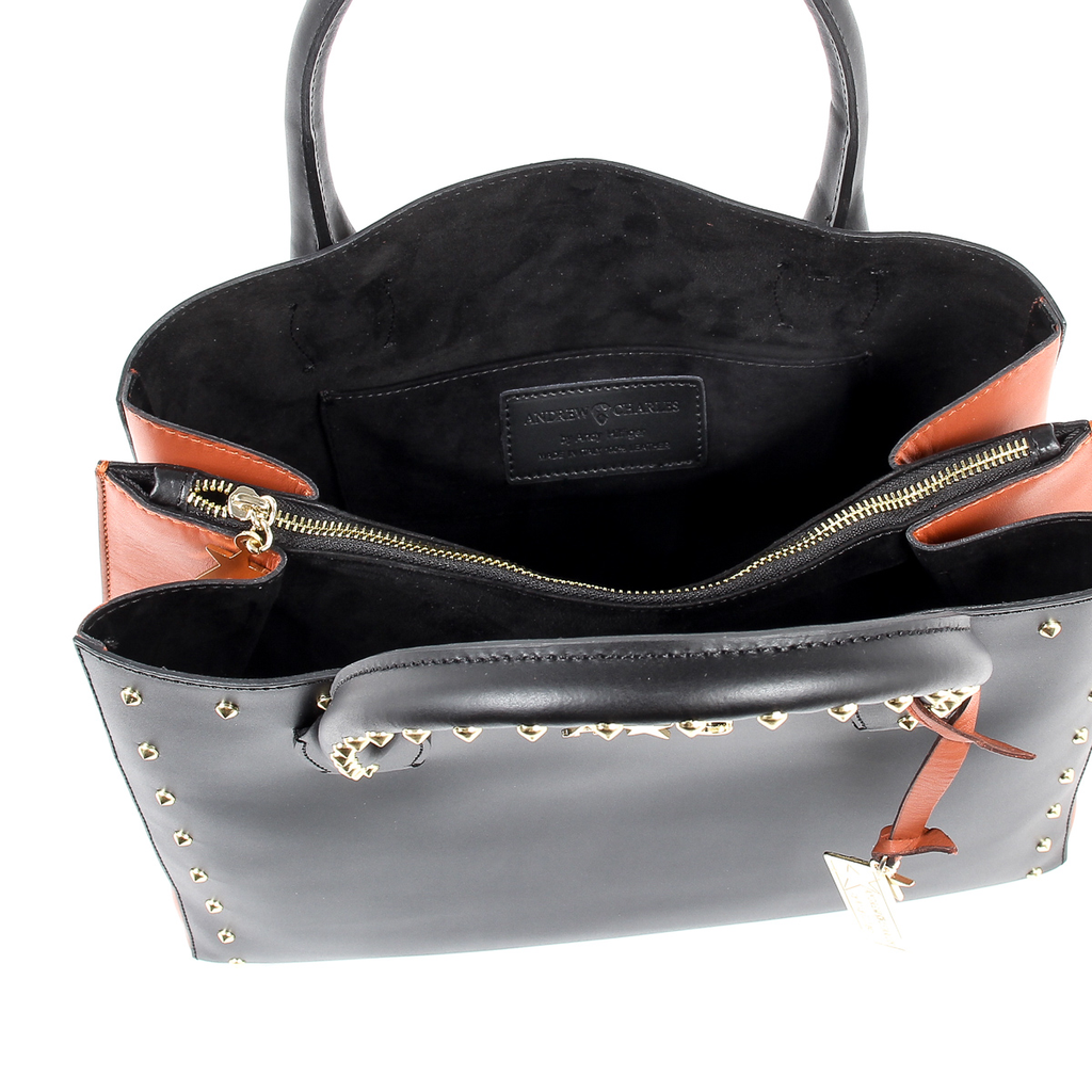 Borsa a mano da donna Andrew Charles nera NELLY