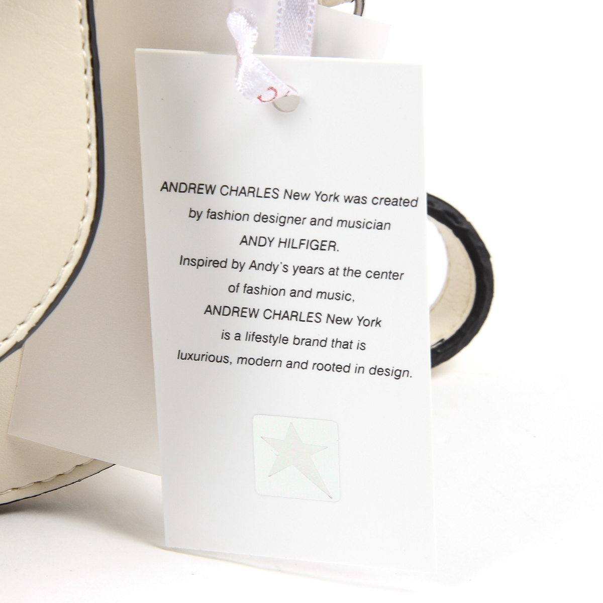 Borsa a mano da donna Andrew Charles Beige JOURNEY