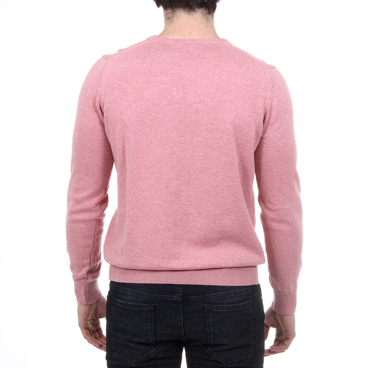 V 1969 Italia Maglione da uomo a maniche lunghe con scollo a V
