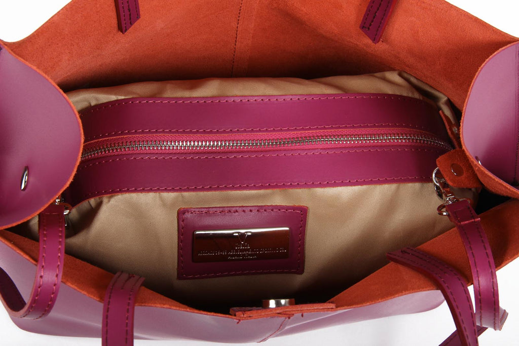 Borsa da donna V 1969 Italia V002 RUGA FUXIA