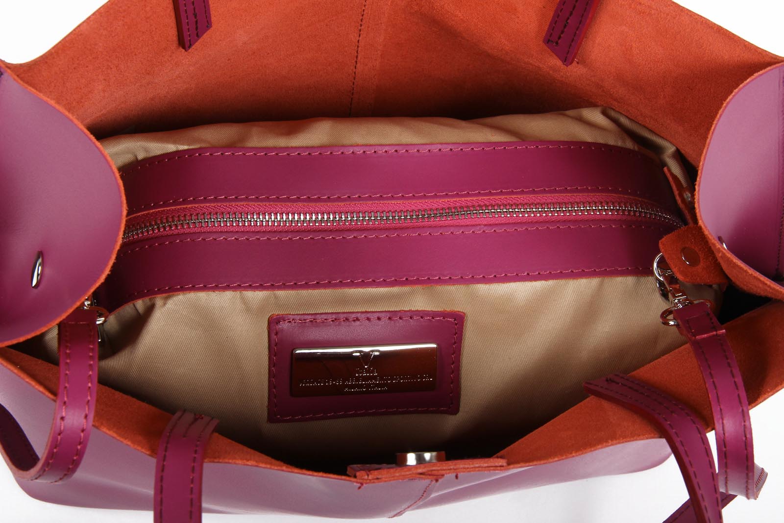 Borsa da donna V 1969 Italia V002 RUGA FUXIA