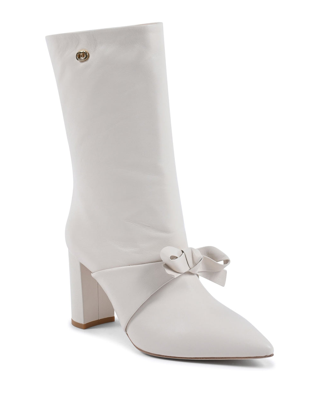 Dominic Boot - Stivaletto corto bianco sporco