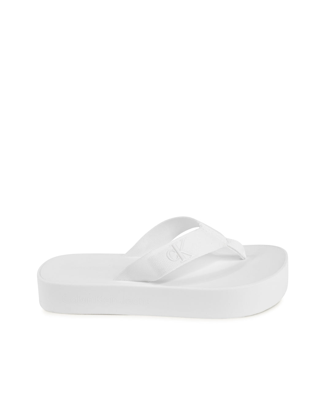 Calvin Klein Infradito da donna bianco YW0YW01398YBR