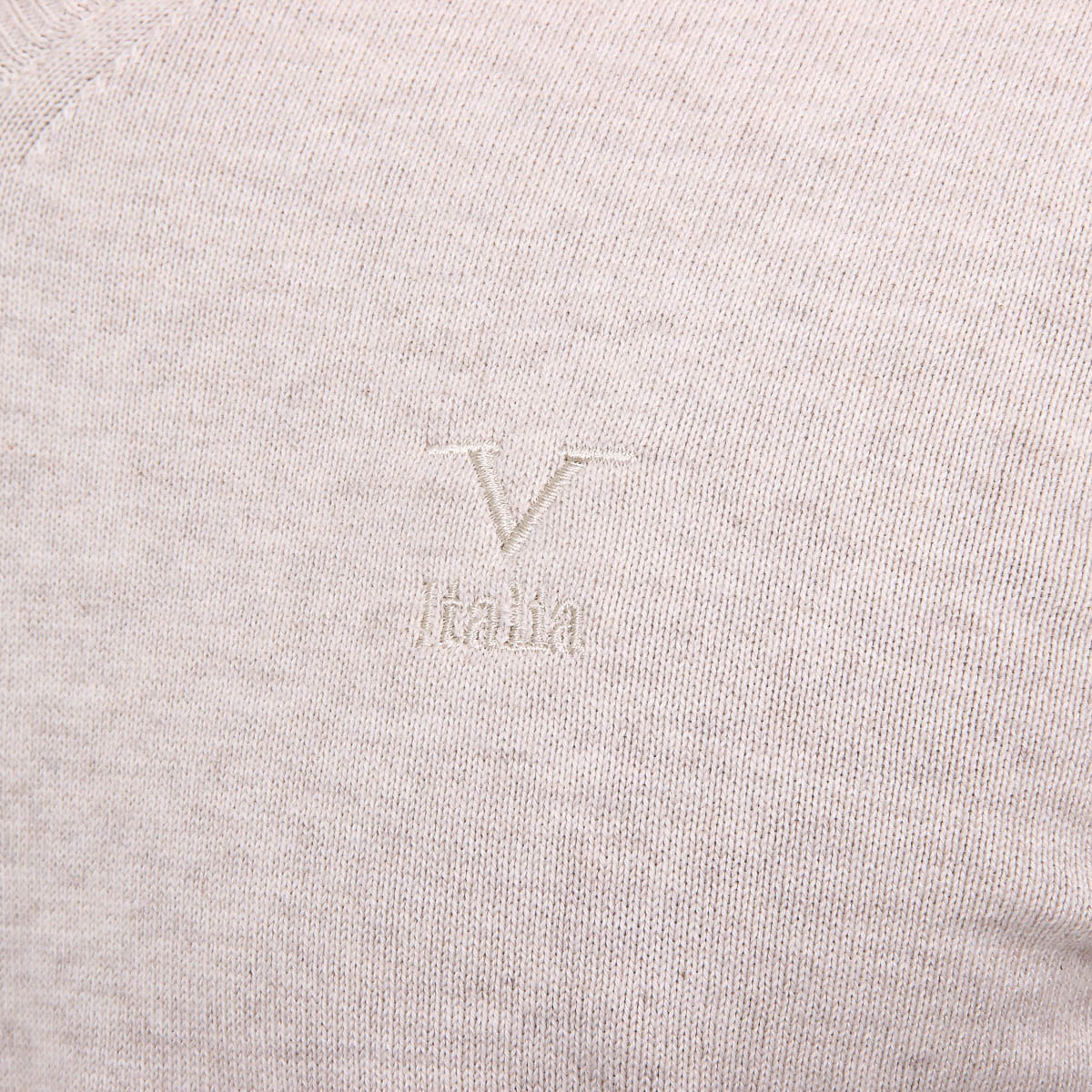 V 1969 Italia Maglione da uomo a maniche lunghe con scollo a V