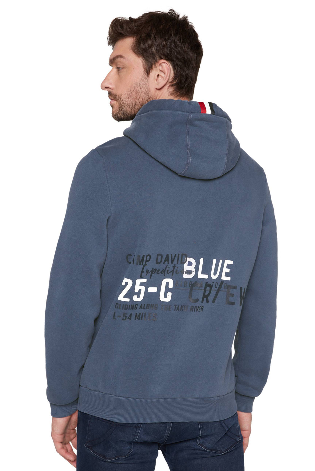 Felpa con cappuccio da uomo Camp David