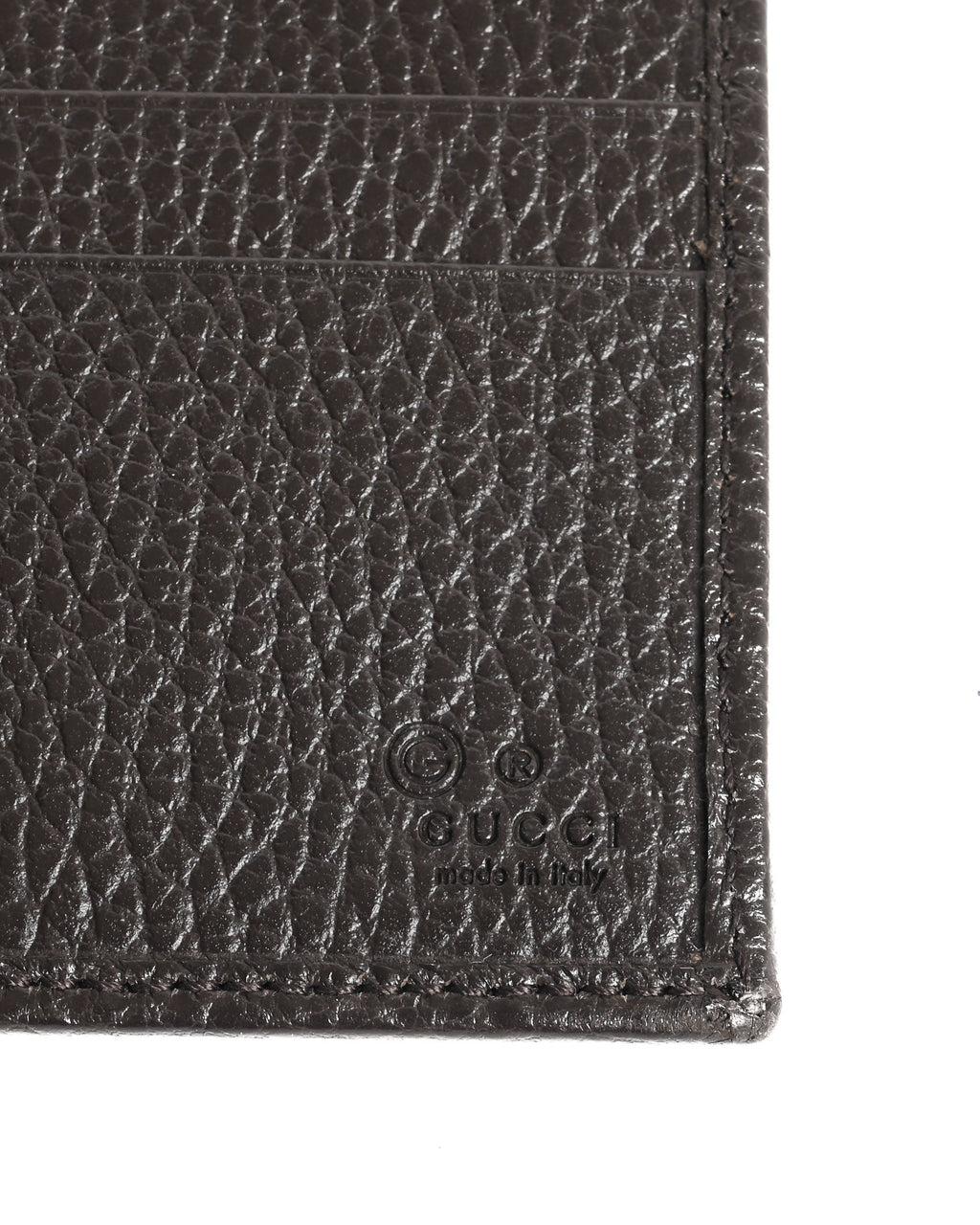 Portafoglio Gucci Monogram in tessuto e pelle 260987 KY9LN 9903