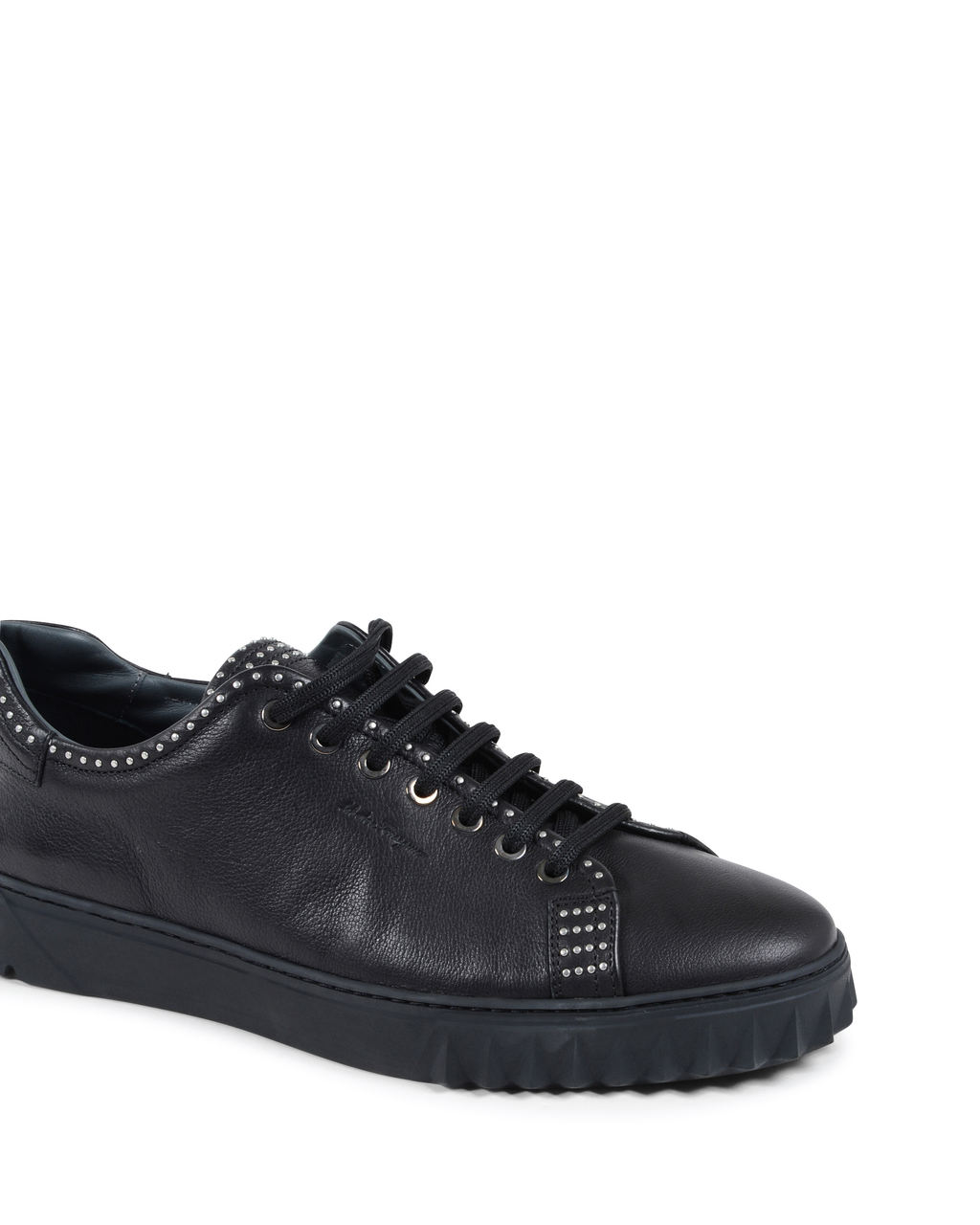 Salvatore Ferragamo Sneaker da uomo nera CUBE