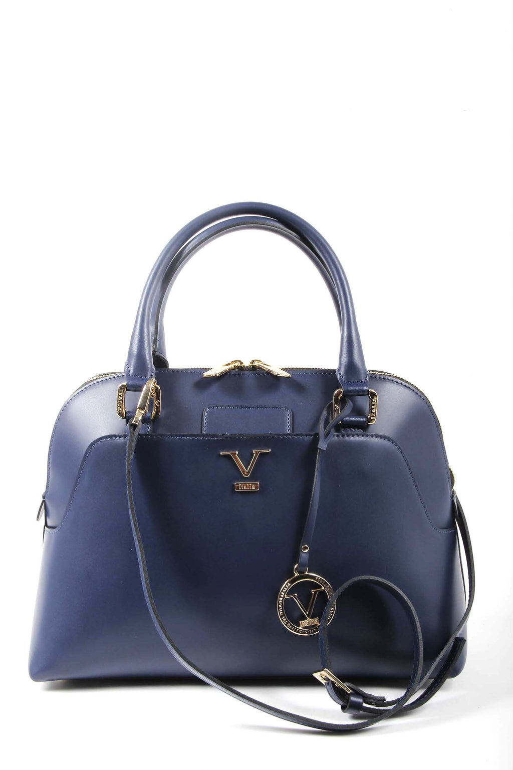 Borsa a mano da donna V 1969 Italia C151-52 RUGA BLU